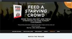 Desktop Screenshot of feedastarvingcrowd.com