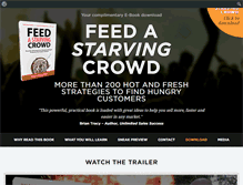Tablet Screenshot of feedastarvingcrowd.com